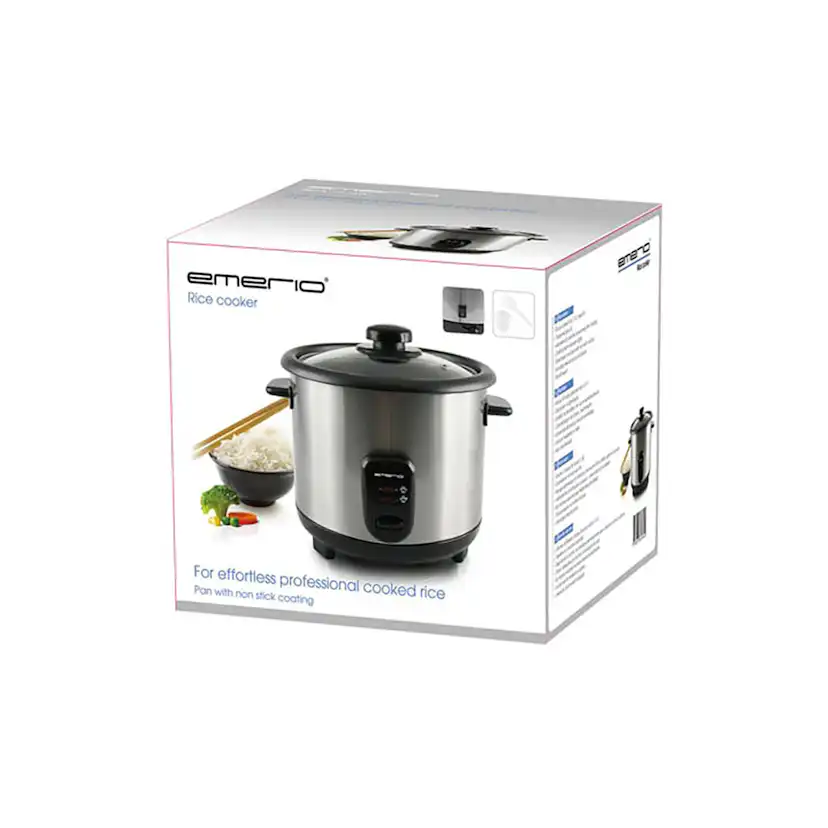 Riskokare Emerio Rostfri 1,5 L