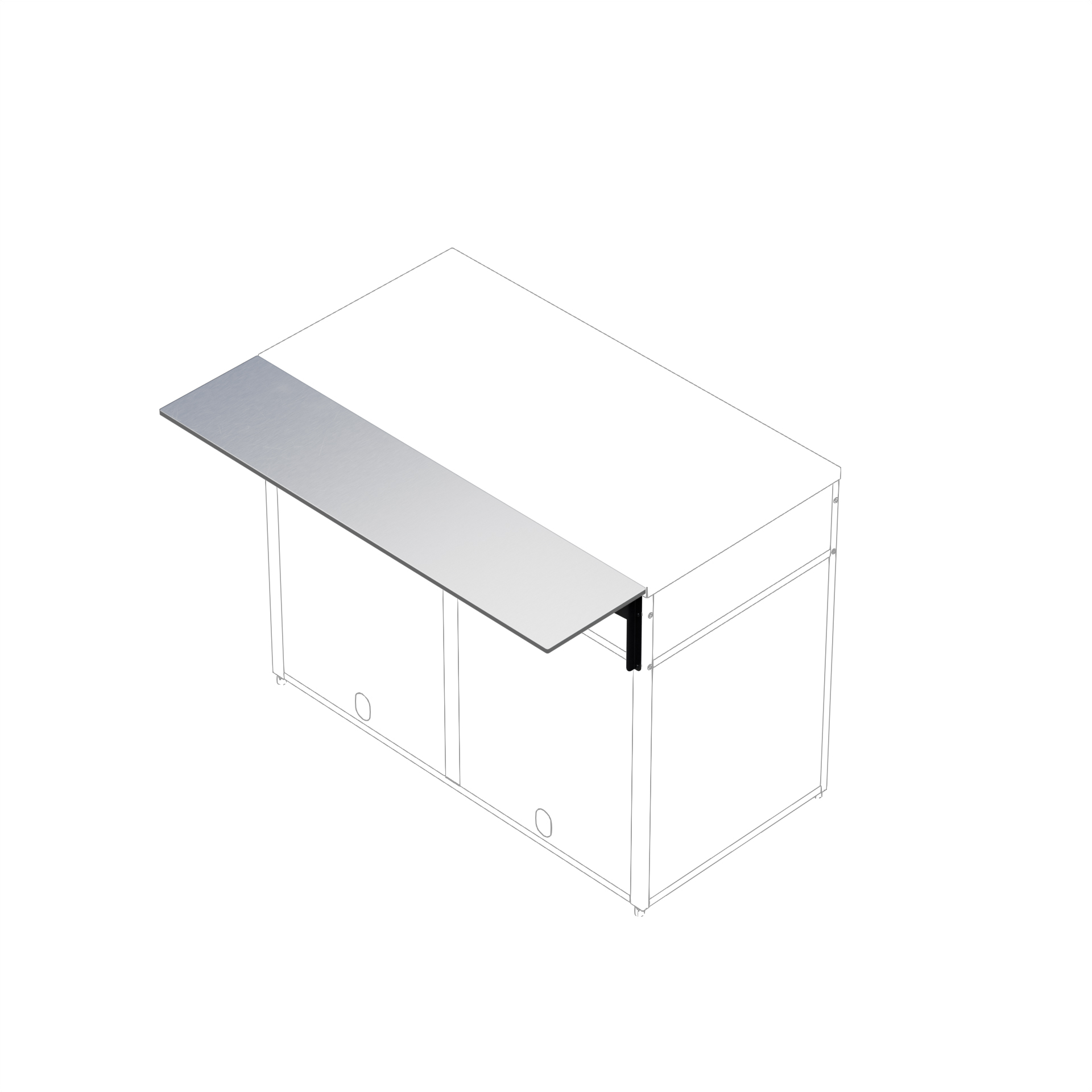 Bardisk Skotte Kitchen 1208 Large Till Utekök