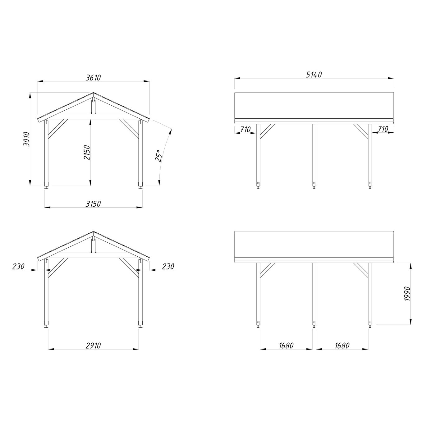 Robert 11,7 m2 PNT9016W5 Vit