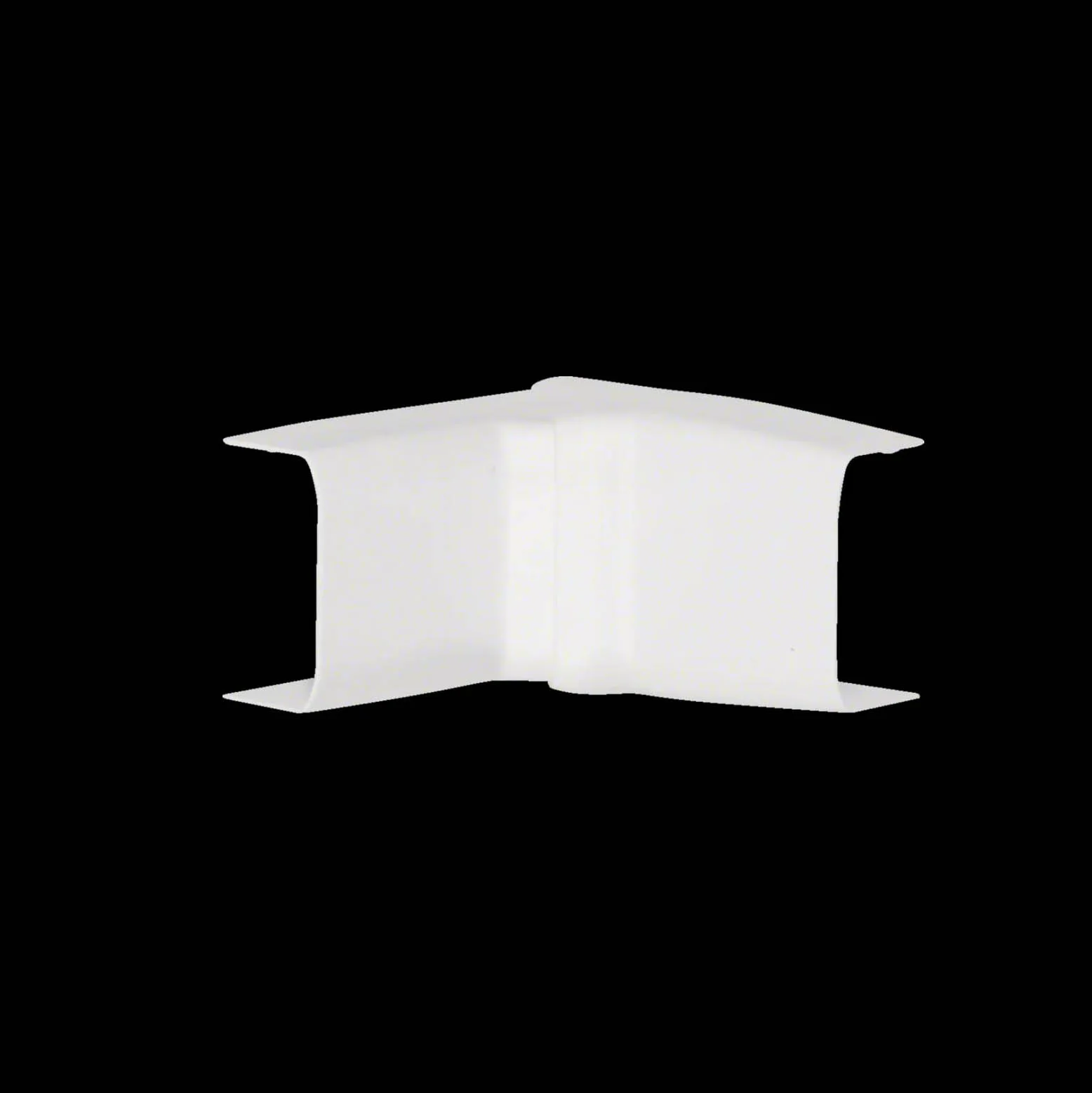 Innerhörn till Minikanal Hager ATA/ATH Flexibelt Halogenfri Vit RAL 9016