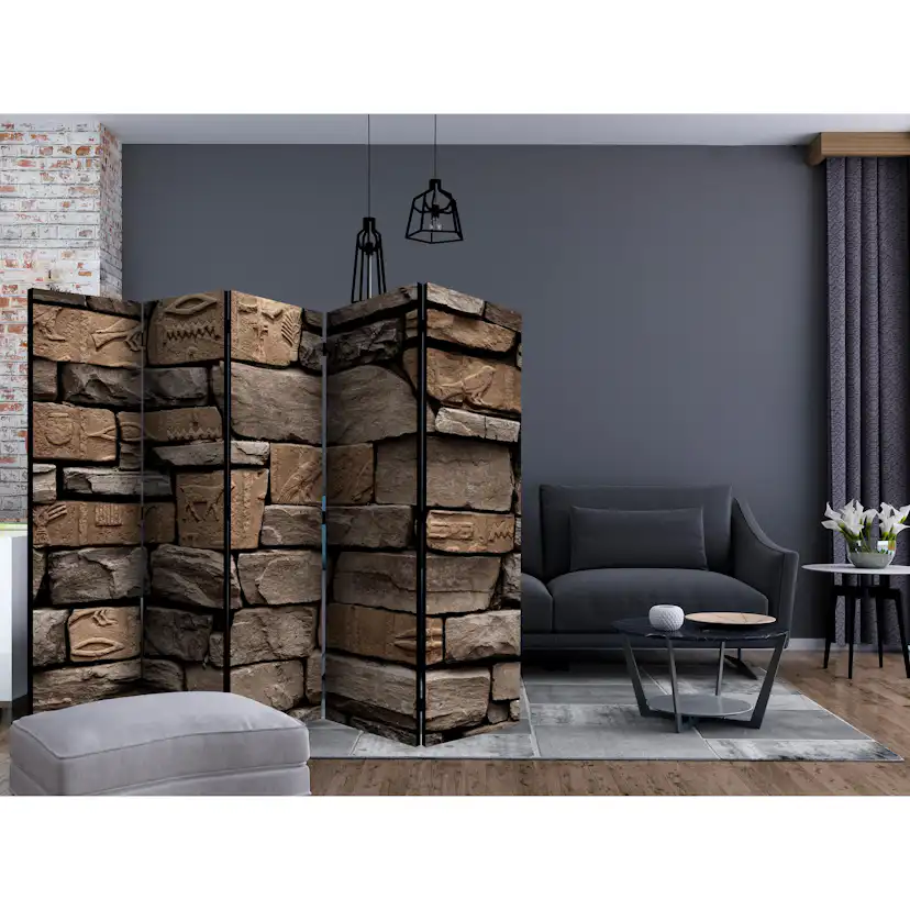 Rumsavdelare Arkiio Egyptian Stone II 225x172 cm