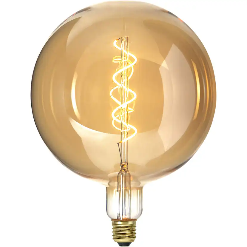 LED-lampa Star Trading Filament E27 G200 Industrial Vintage Dimbar