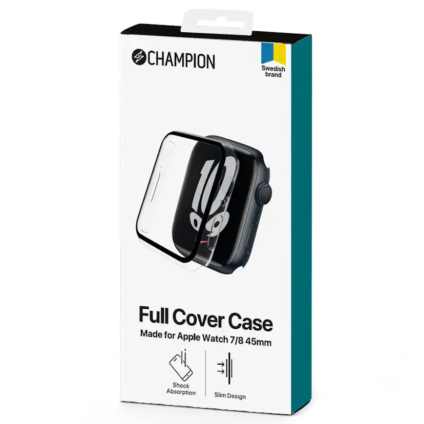 Full cover Case Champion Apple Watch 7/8 45mm Tr