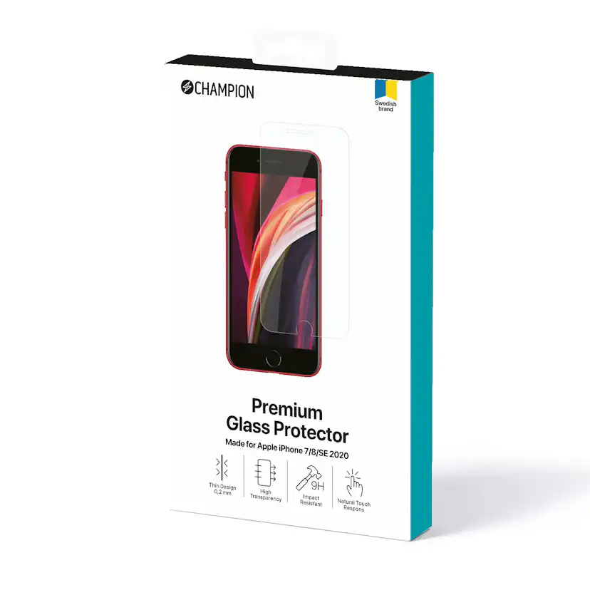Skärmskydd Champion iPhone 7/8/SE