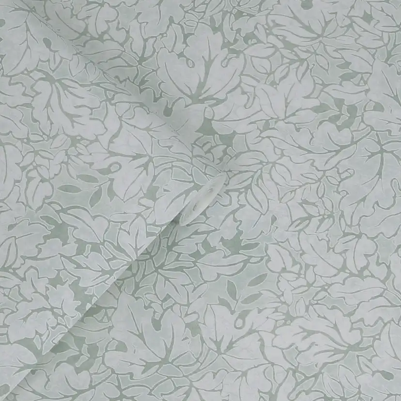 Tapet Laura Ashley Corrina Leaf Mineral Grön 121089