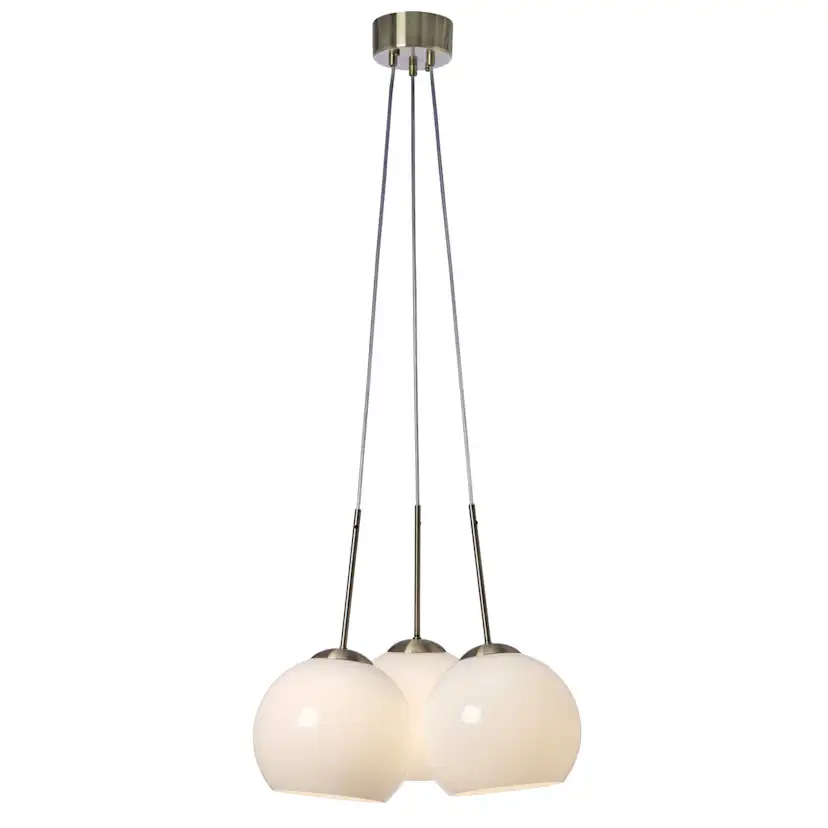 Taklampa Cottex Salle Hängande Lampa med 3 Glaskupor