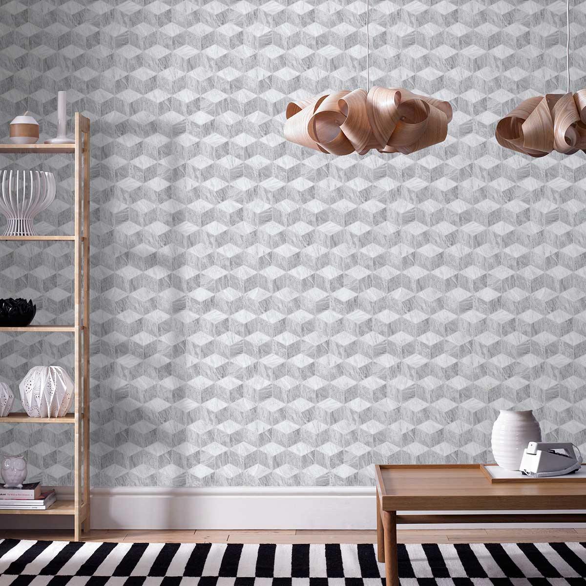 Tapet Wow Geometrisk Marmor 5627353