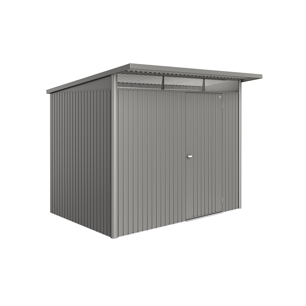 Redskapsbod Biohort Avantgarde Eco A5 Metallic Kvartsgrå Standarddörr