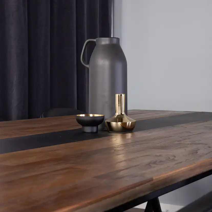 Matgrupp Venture Home Jane med 6 Valentina Stolar Mörk Teak