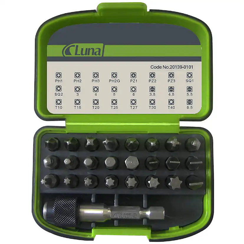 Bitssats Luna Tools B Med 25 Delar