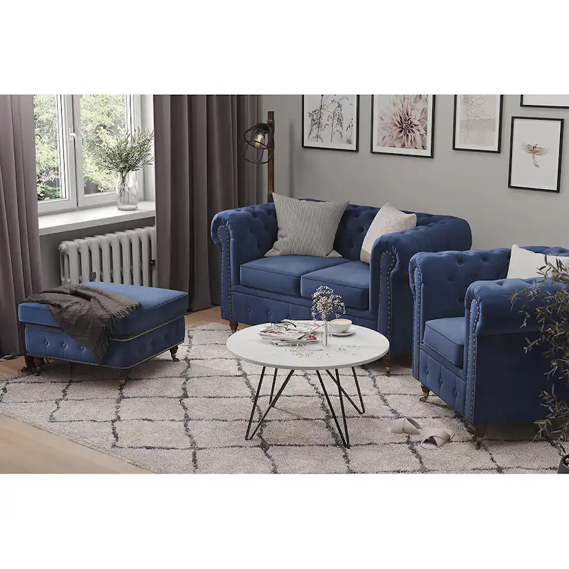 Fåtölj Manor House Chesterfield Deluxe