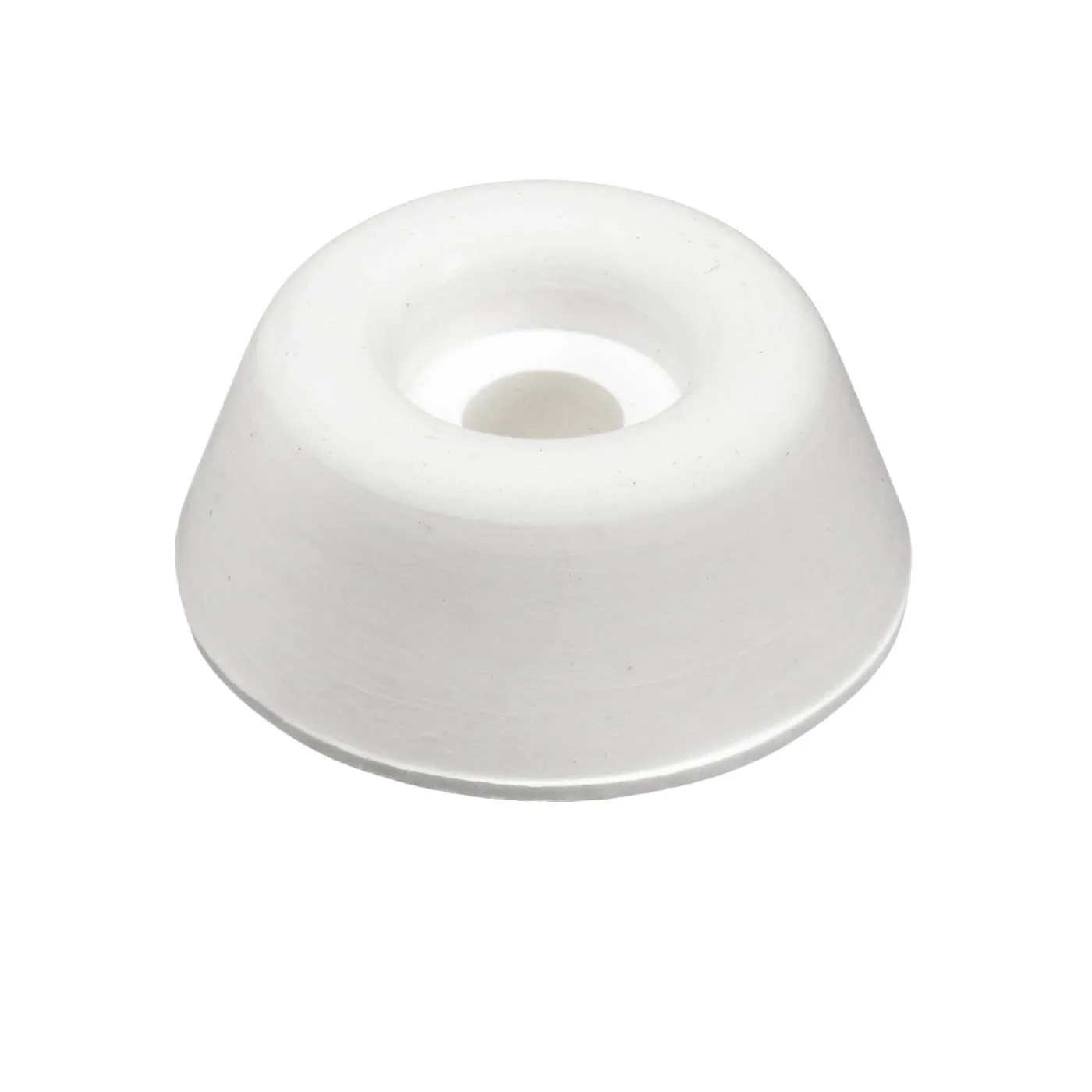 DÖRRSTOPP GUMMI VIT 10X22MM Vit, 10X22 mm