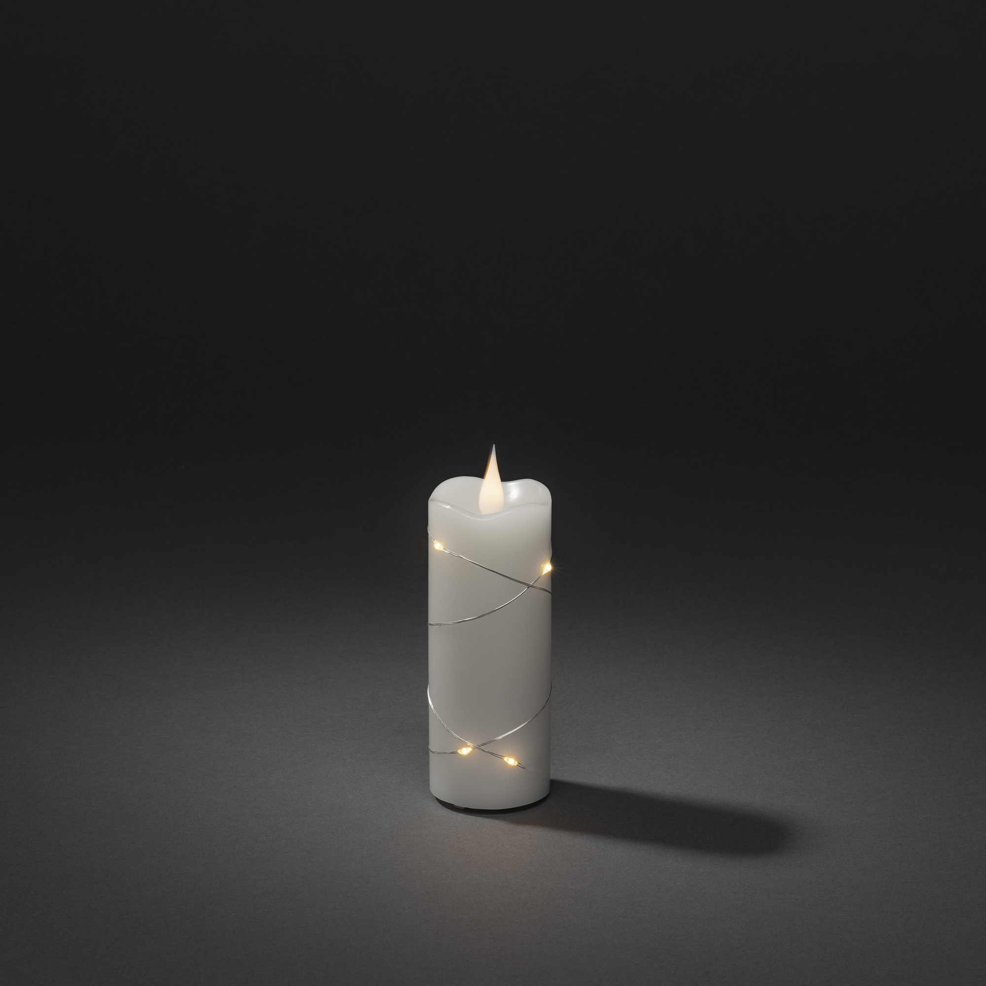 Vaxljus Gnosjö Konstsmide Micro-LED 1824-26 2xAA Batteriljus