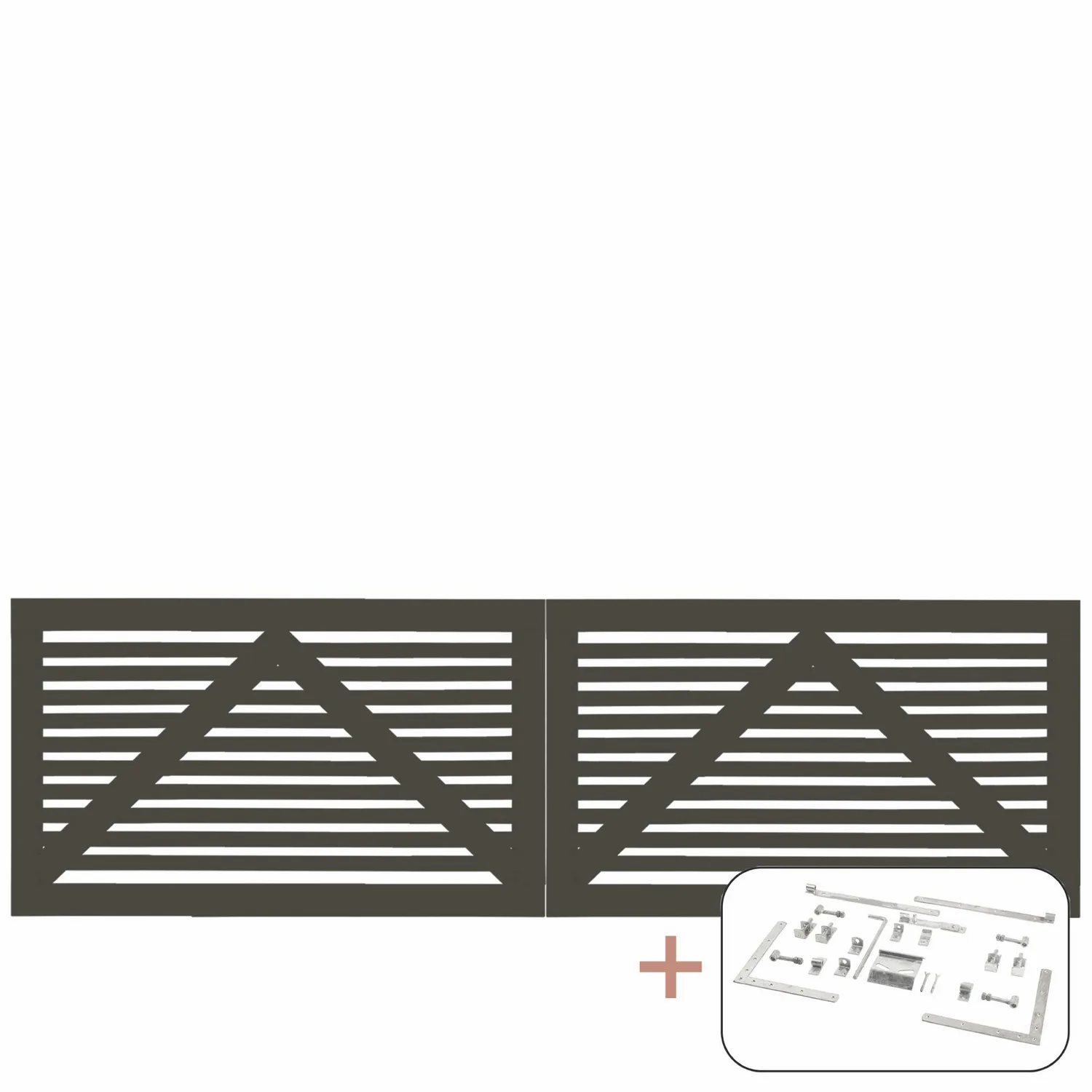 Dubbelgrind PLUS Tokyo inkl. Beslag