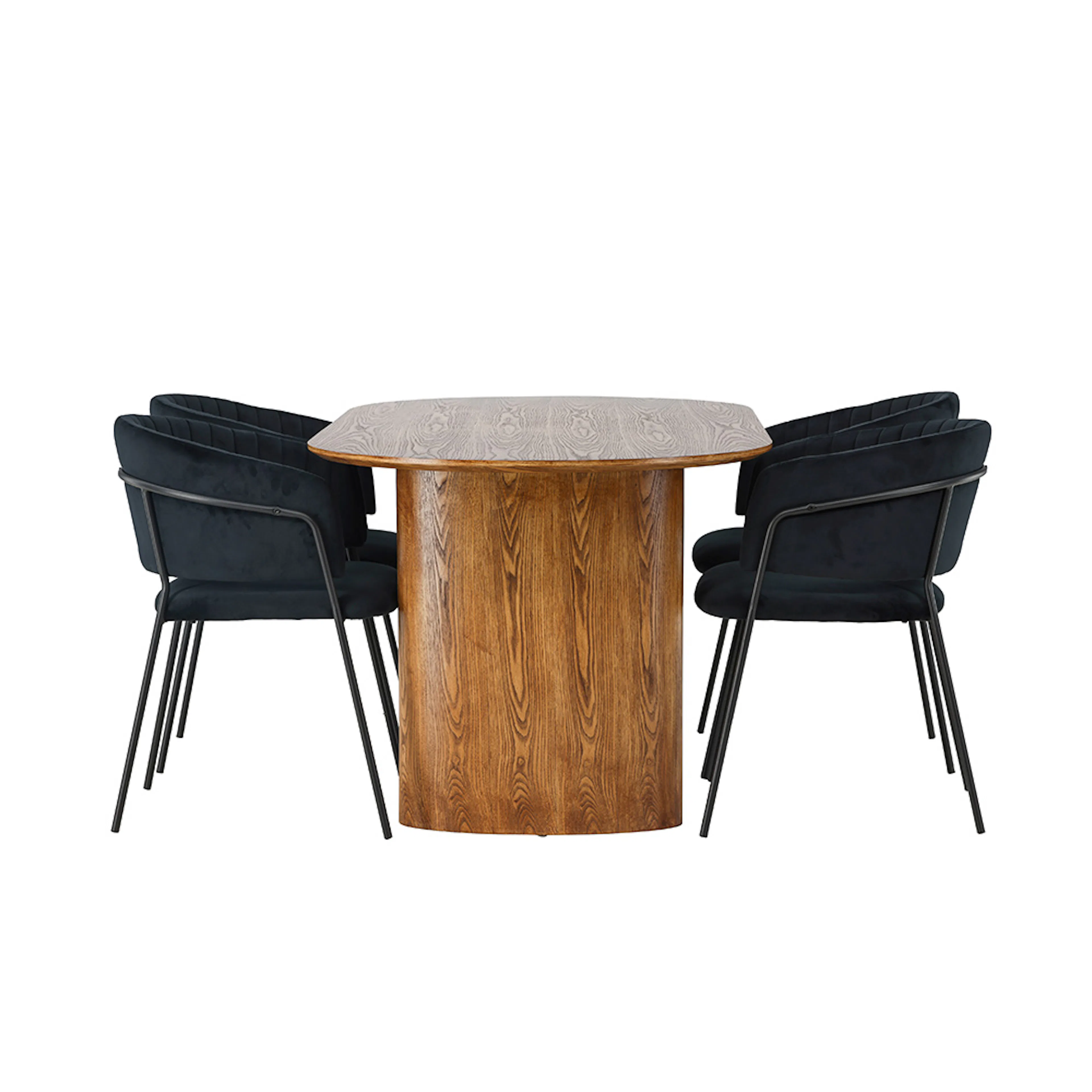 Matgrupp Venture Home Isolde med 4 Selma Stolar