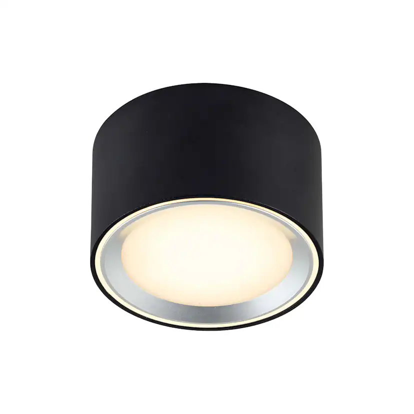 Takspotlight Nordlux Fallon LED Taklampa Svart Metall