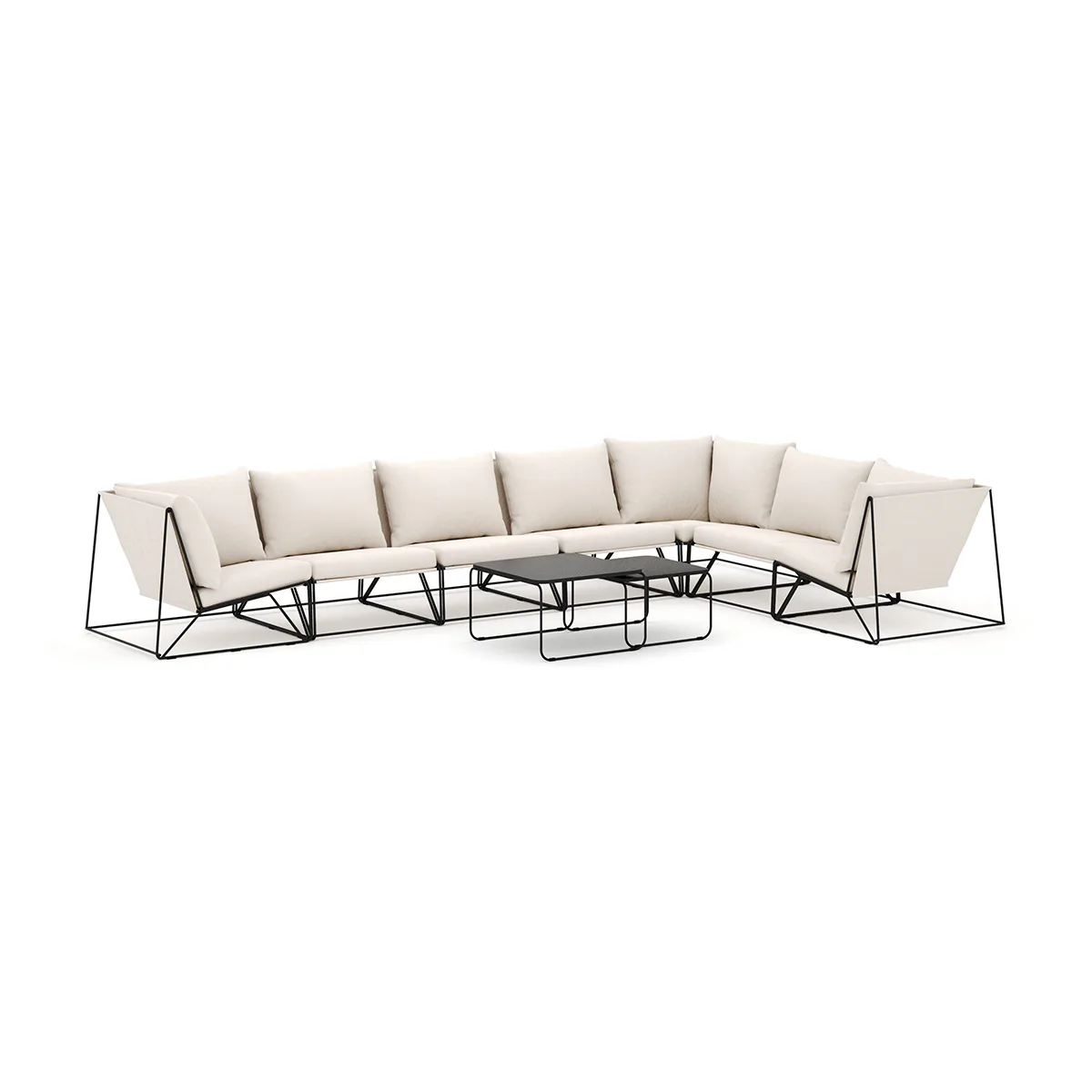 Svart/Beige