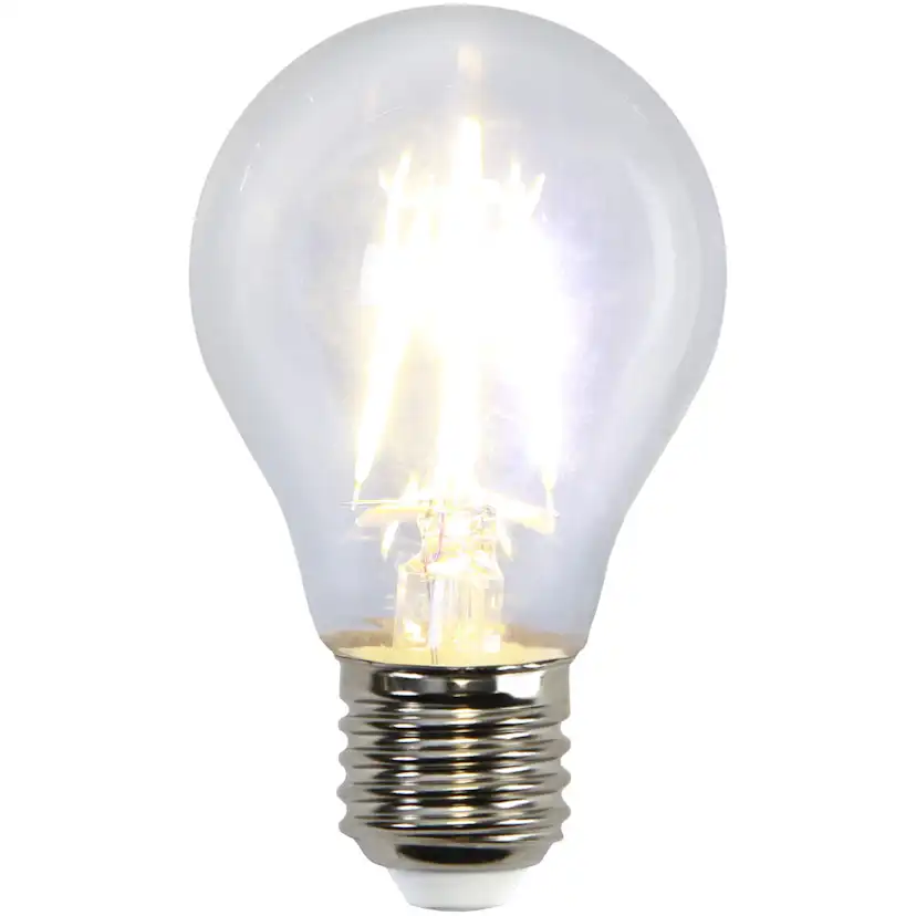LED-lampa Star Trading E27 A60 Klar Dimbar 4W