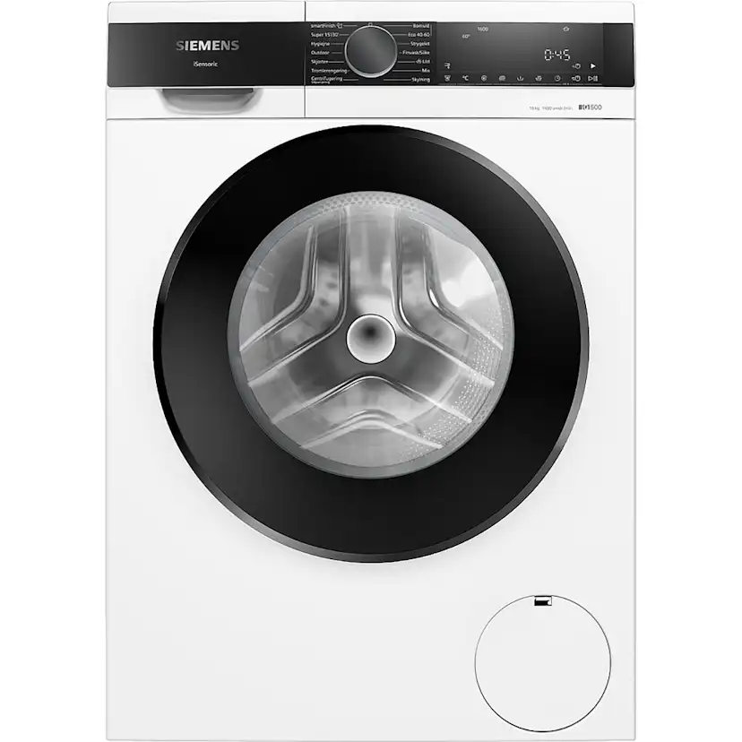 Frontmatad Tvättmaskin Siemens WG56G2ZWDN iQ500 med StainRemoval