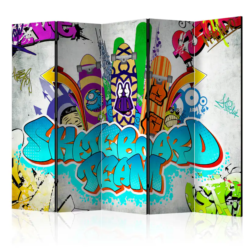 Rumsavdelare Arkiio Skateboard Team II 225x172 cm