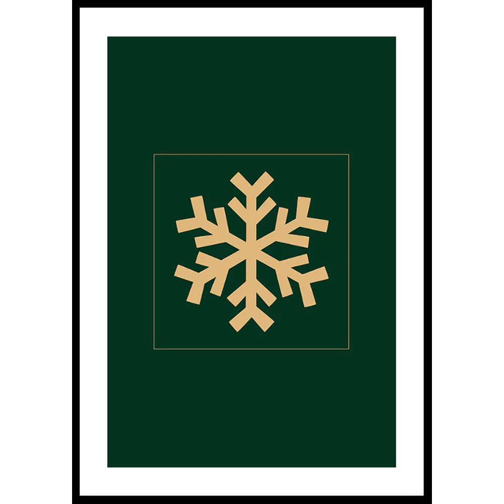 Poster Gallerix Snowflake YG