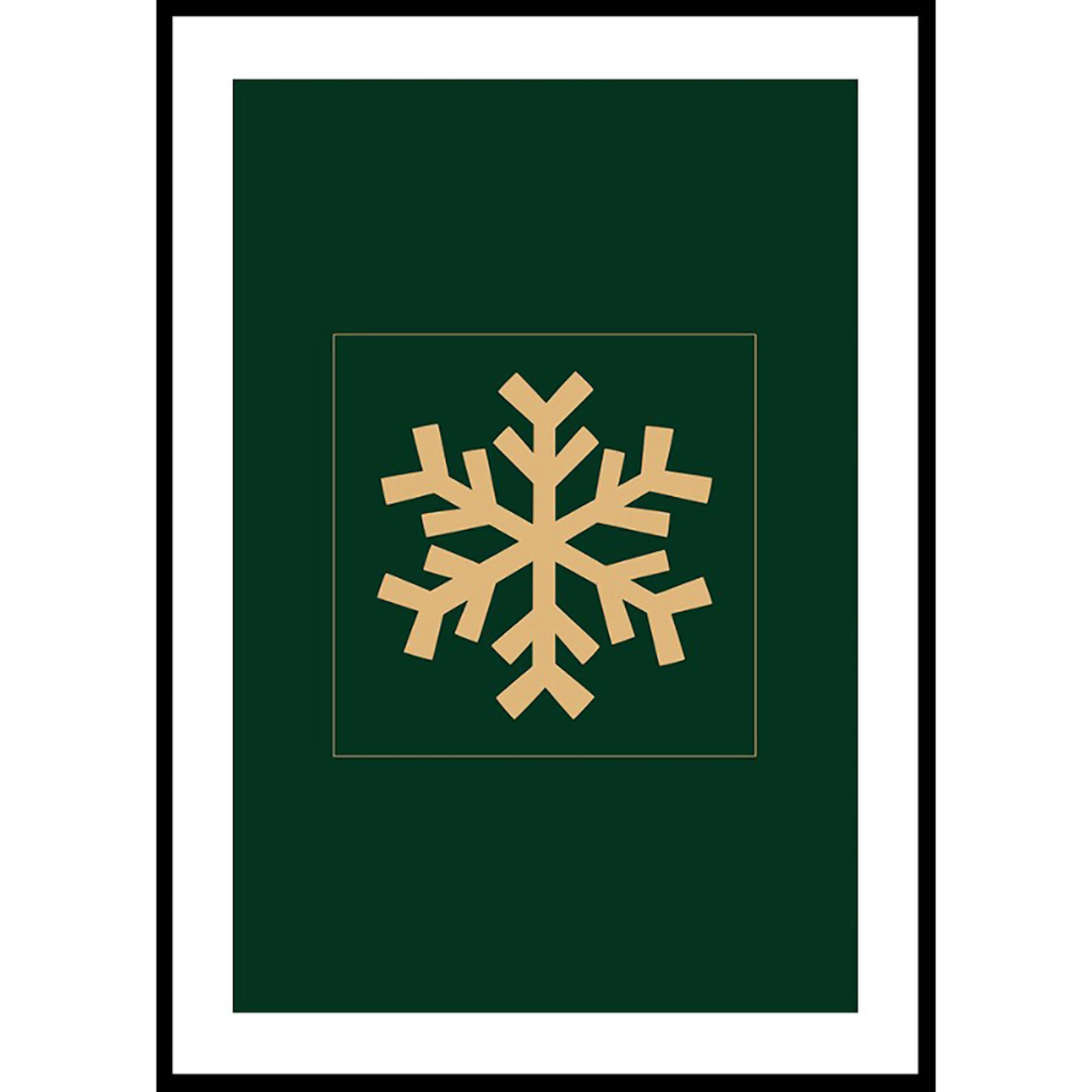 Poster Gallerix Snowflake YG