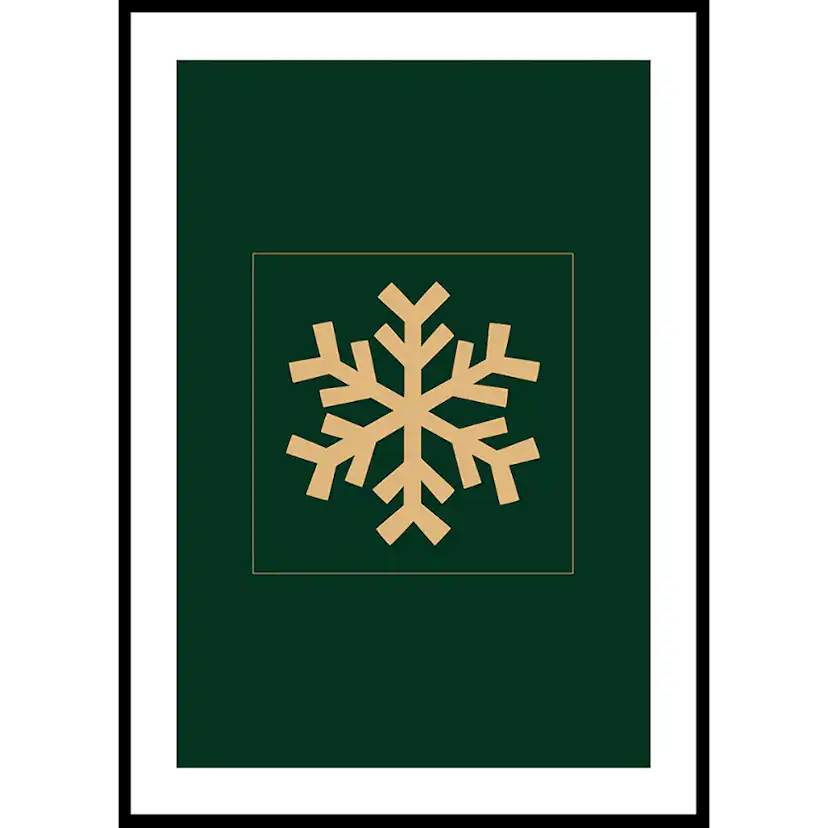 Poster Gallerix Snowflake YG