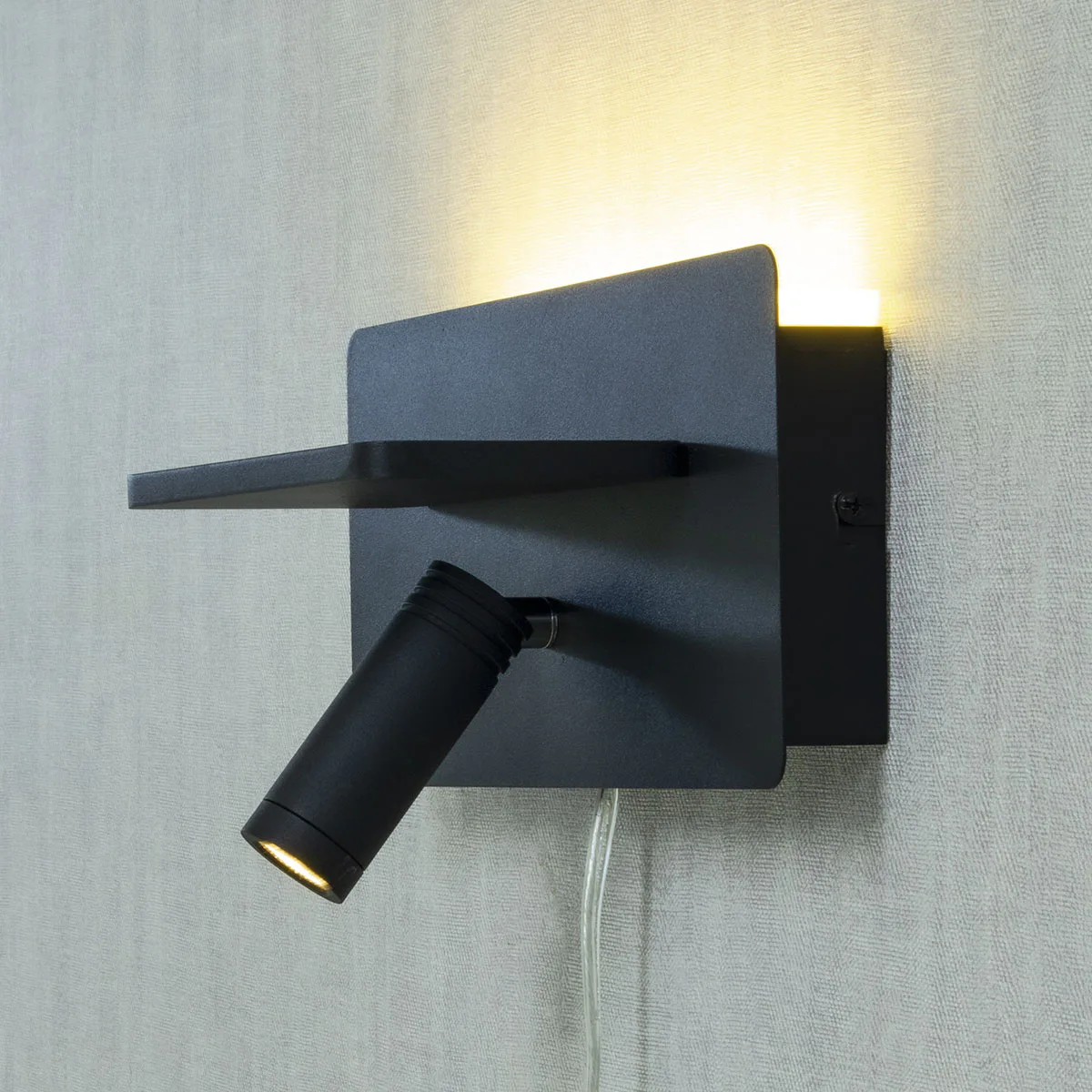 Vägglampa Aneta Cargador