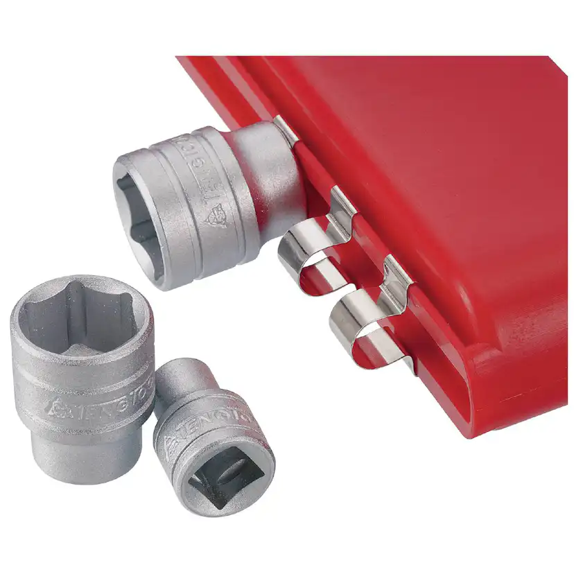 Hylsnyckelsats med 3/8 tum fyrkantsfäste Teng Tools M3812N1