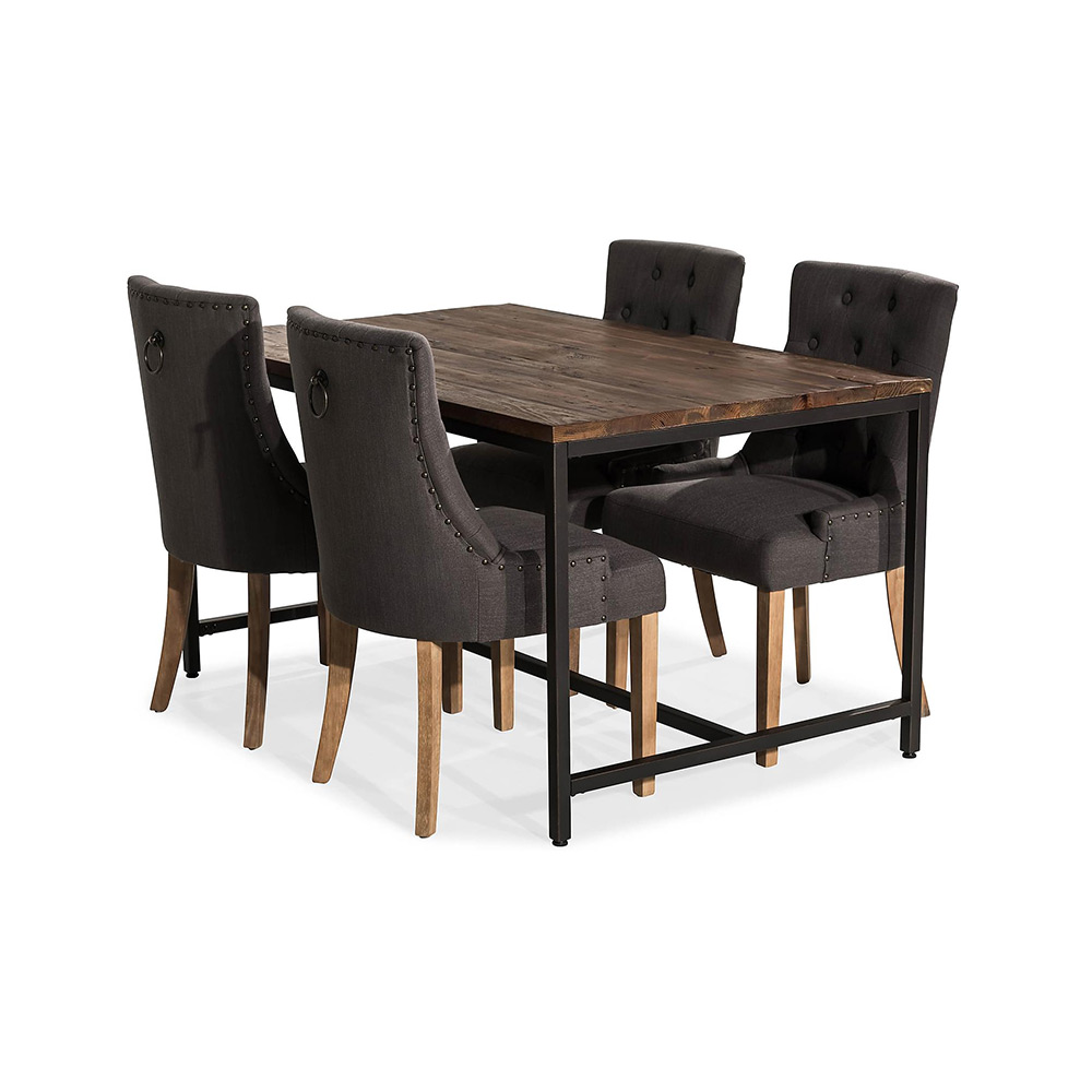 Matgrupp Manor House Wilmer med 4 Viktoria Stolar