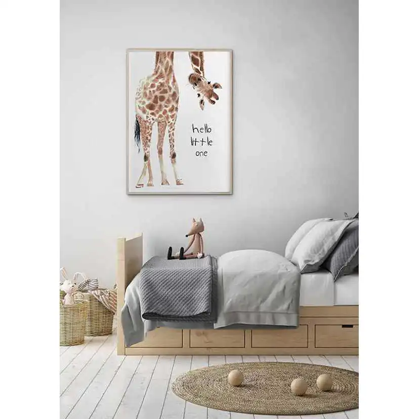 Poster Gallerix Hello Giraffe