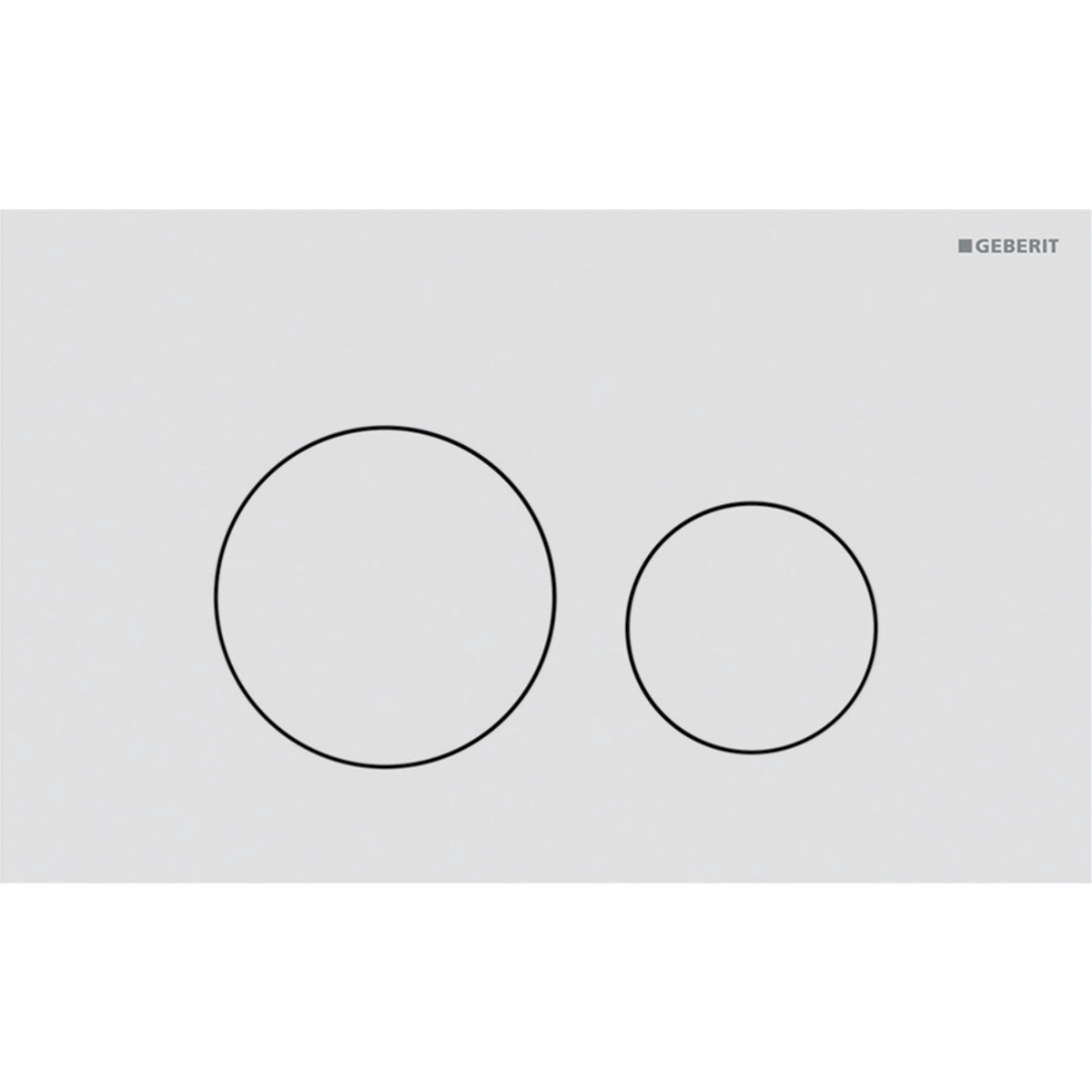 Tryckplatta matt vit/matt vit D:0,6mm Matt Vit