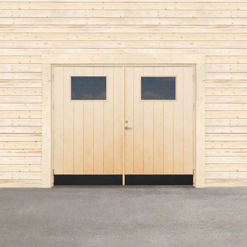 Garageport Sveadörren Kall Cotswold Obehandlad