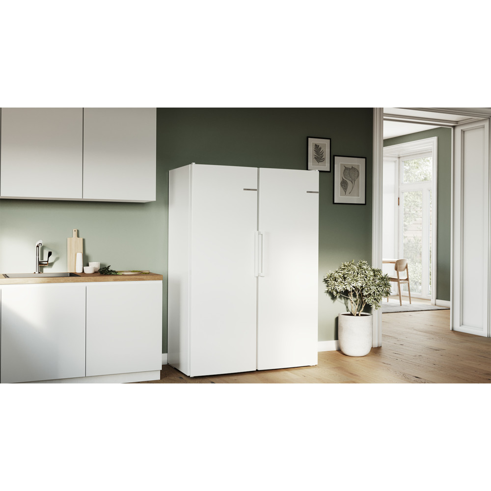 Kyl/Frys Paket Bosch KSV33NWEP + GSN33VWEP Serie 2 176 cm