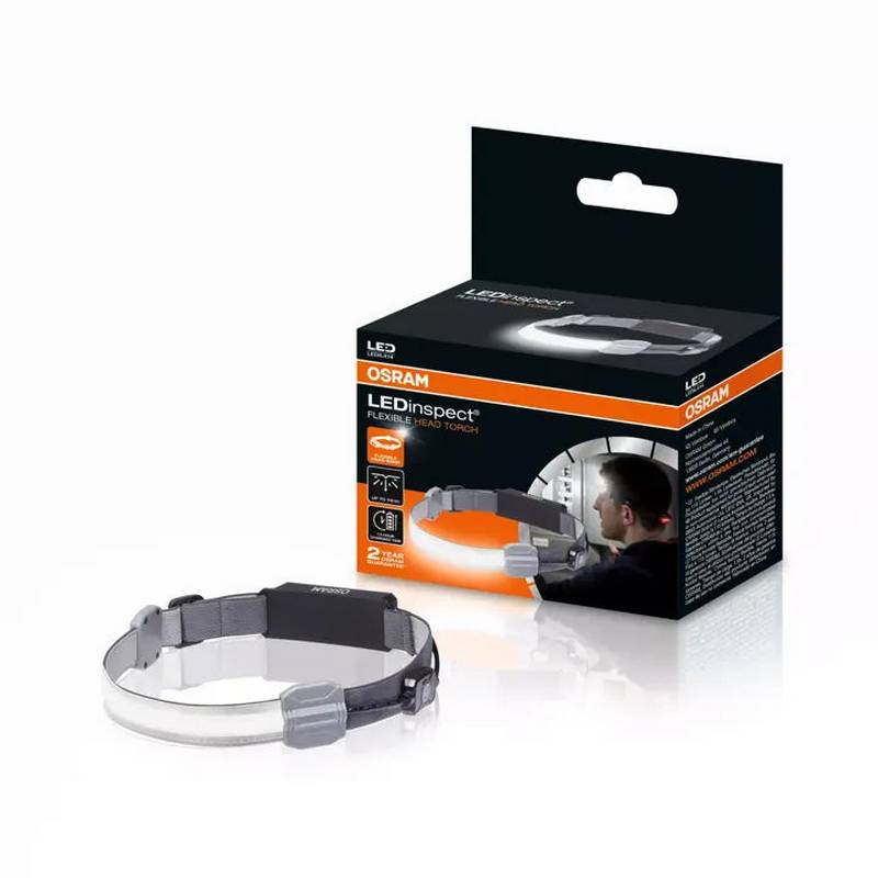 Pannlampa Osram Ledinspect Flexible Head Torch