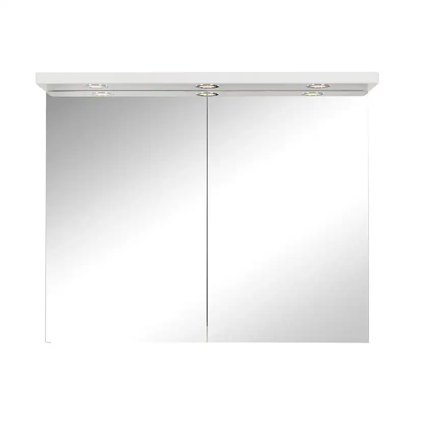 Arredo Spirit Spegelskåp 90 Vit Matt Bredd: 90 cm, Matt