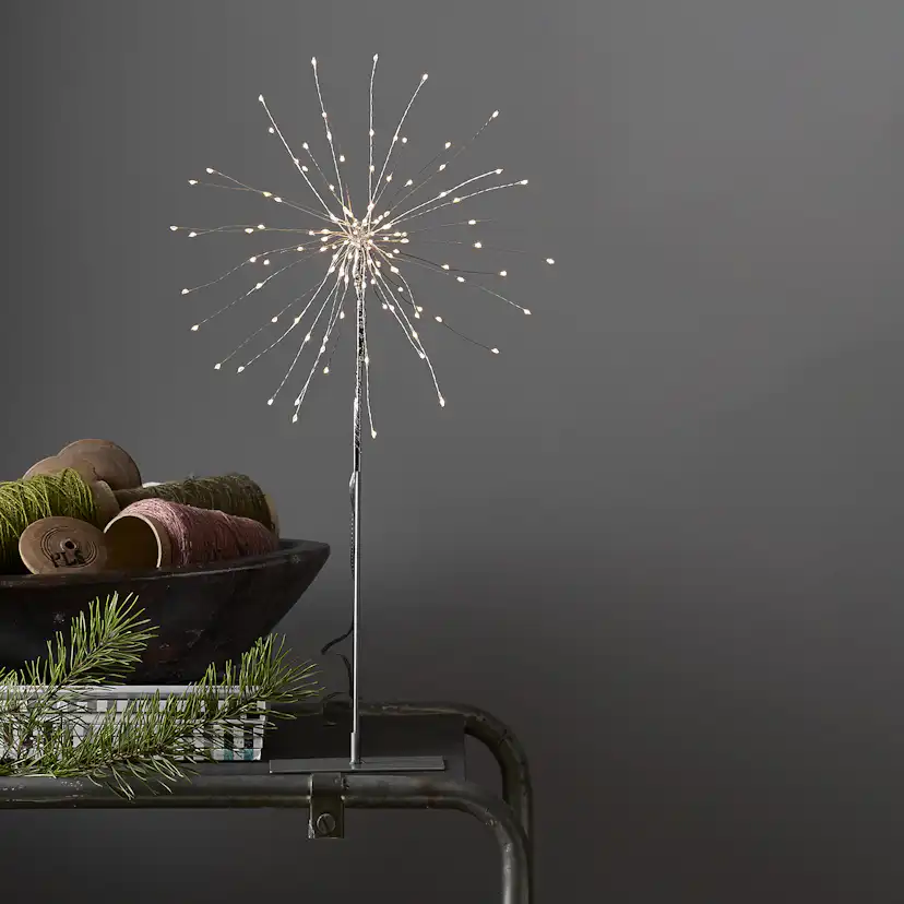 Adventsstjärna Star Trading På Fot Firework 120 LSil