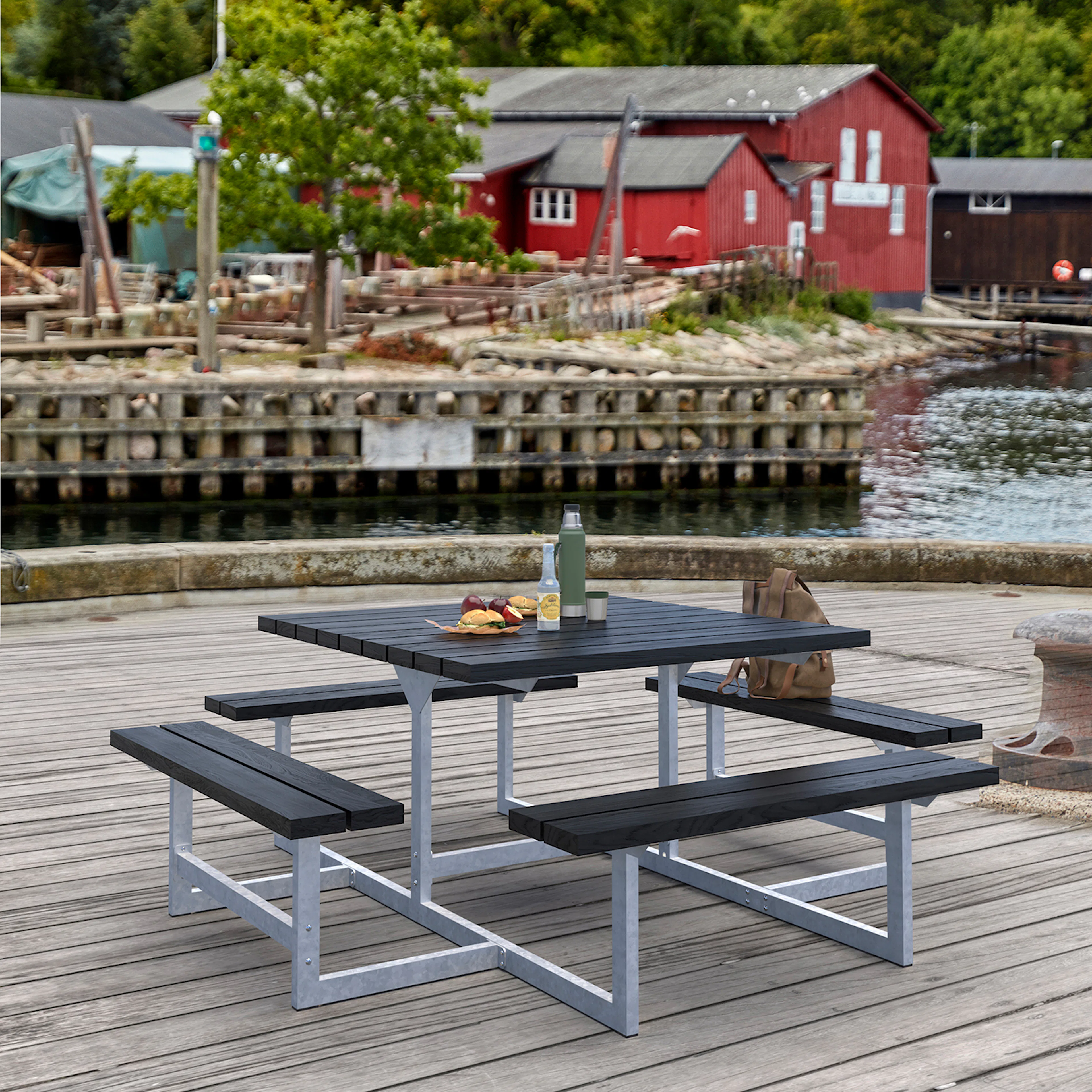 Picknickbord PLUS Picnic 200 cm Plast Utomhus