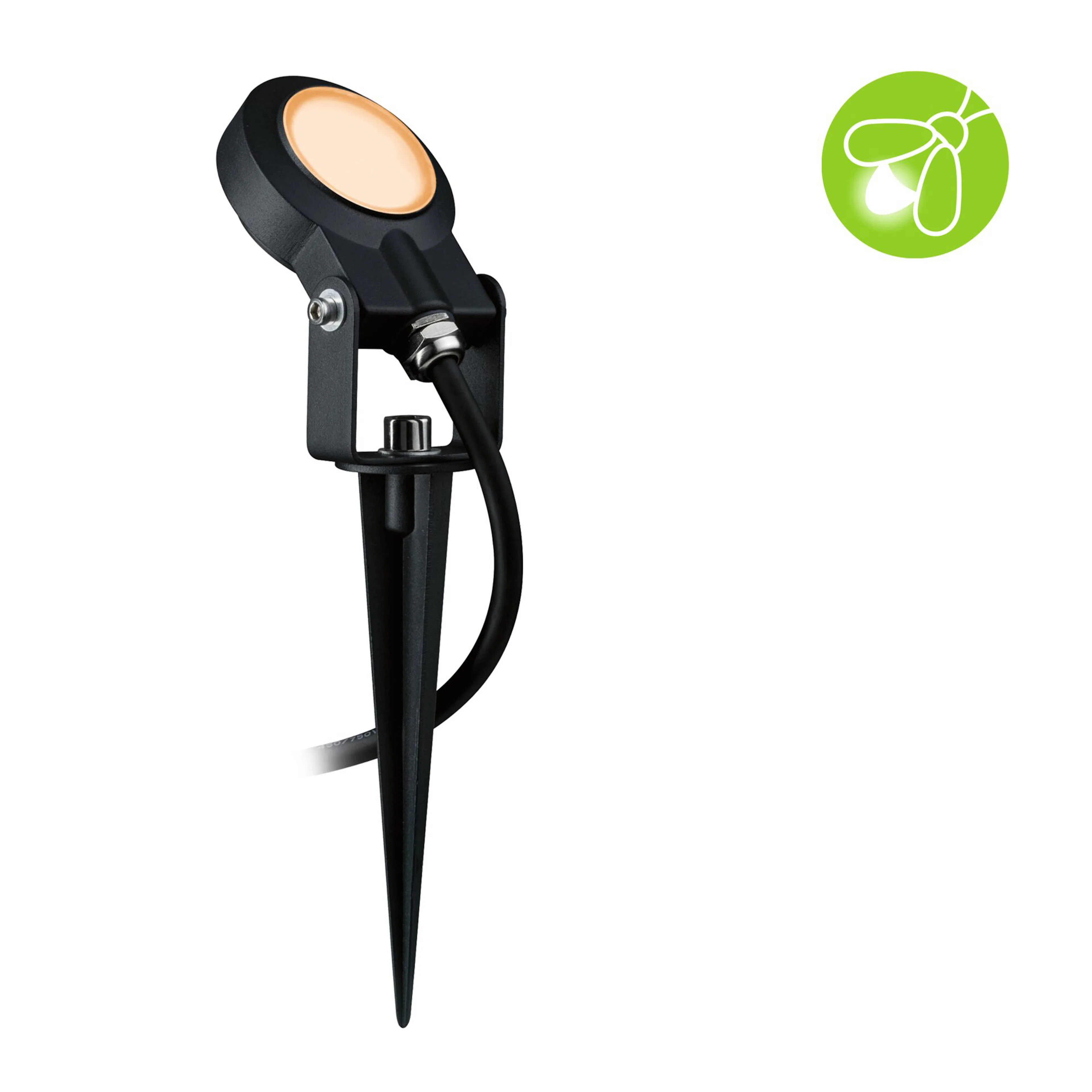 Spotlight Paulmann Sting Plug & Shine LED IP67 24V Ljus: Gold Light (insektsvänlig)