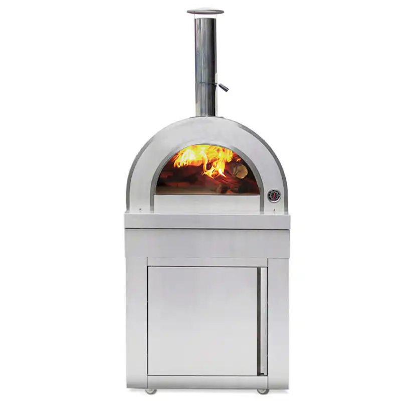 Vedeldad Pizzaugn Myoutdoorkitchen Classic Line Stainless Modul Naples