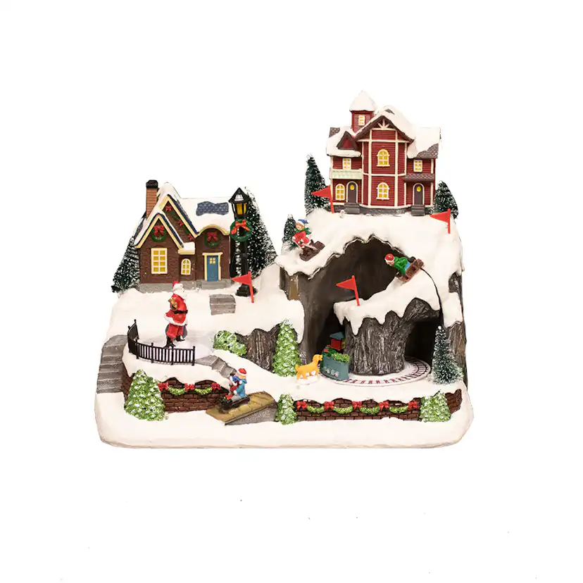 Julby Nordic Winter Mountain Town