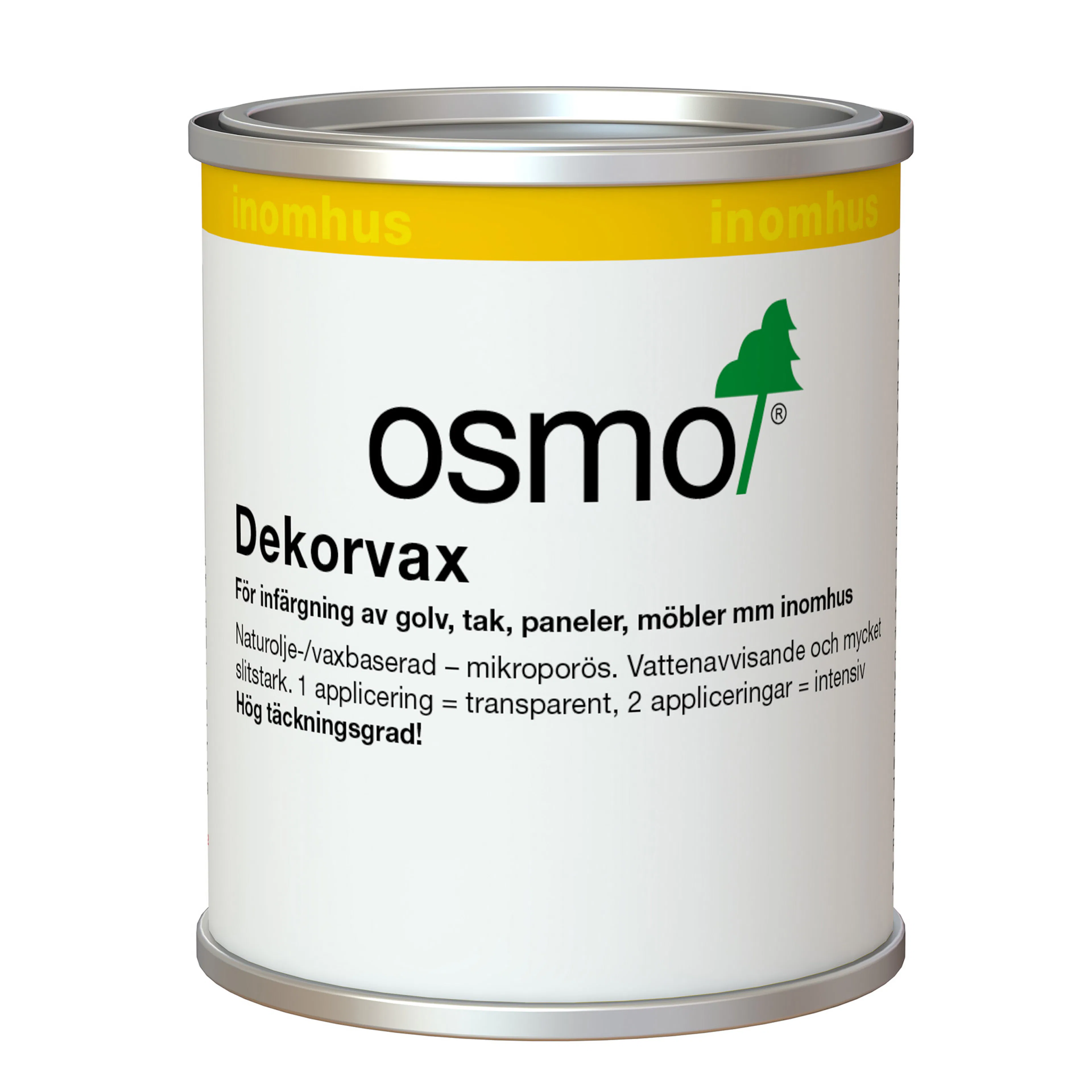 OSMO 3111 Dekorvax Transparent Vit 0,125 liter 0,125 liter