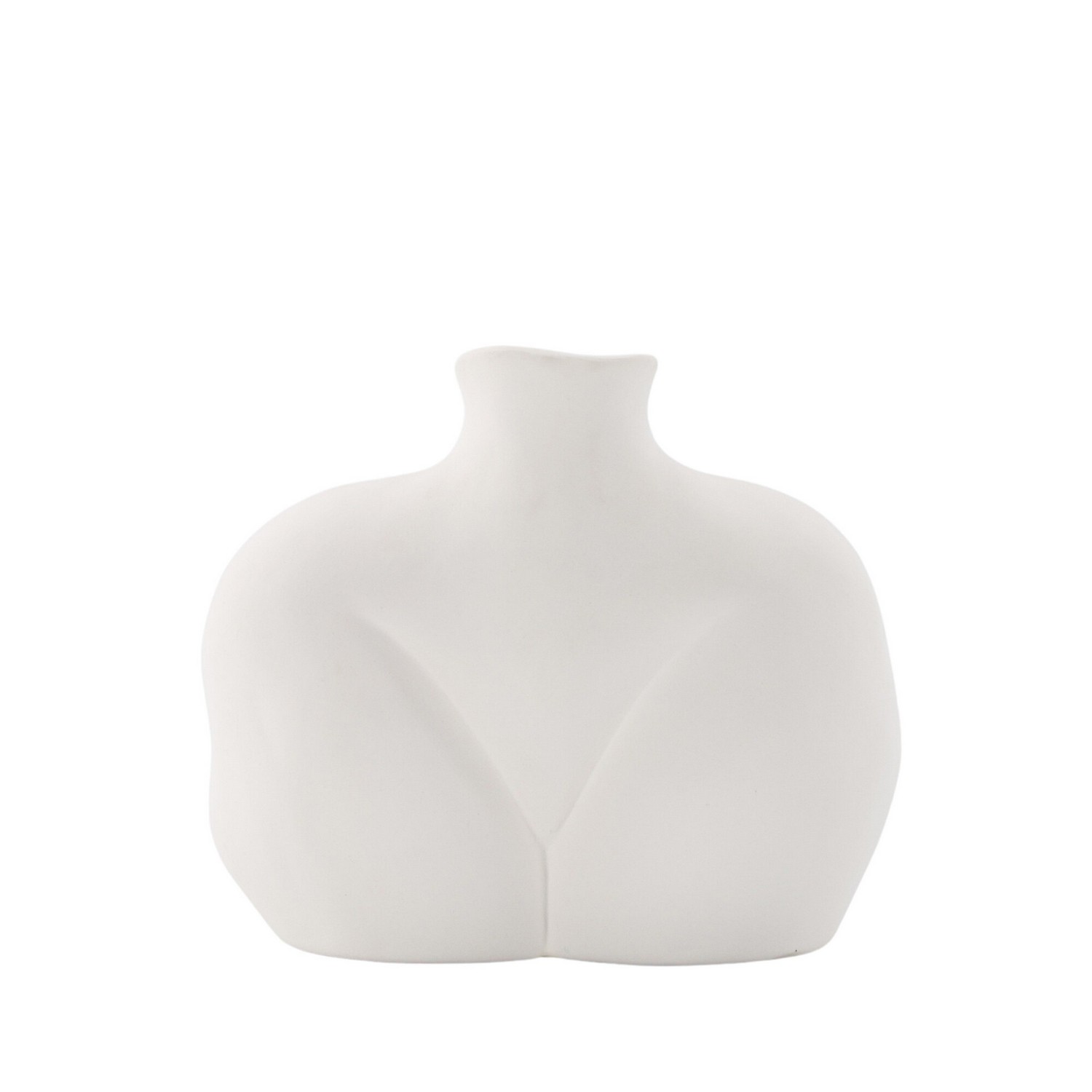 Harvey Vase - Offwhite - 17*10*15Hcm Vit