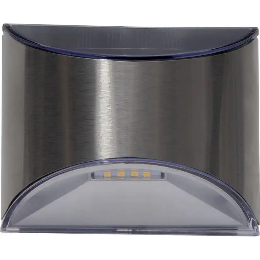 Solcells-vägglykta Star Trading Wally Twilight 2-pack