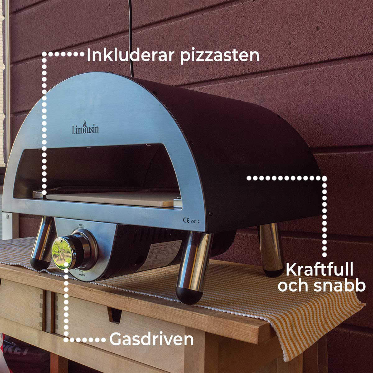 Pizzaugn Limousin Premium 12''