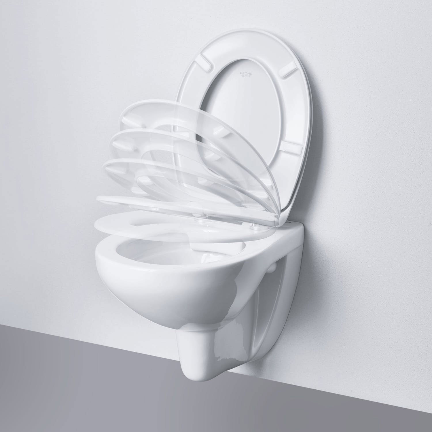 Toalettsits Grohe Euro Ceramic 39330 Mjukstängande Hårdsits
