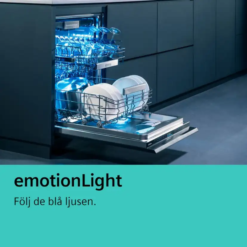 Integrerad Diskmaskin Siemens iQ500 SX75ZX07CE 60 cm med varioSpeed Plus och flexComfort