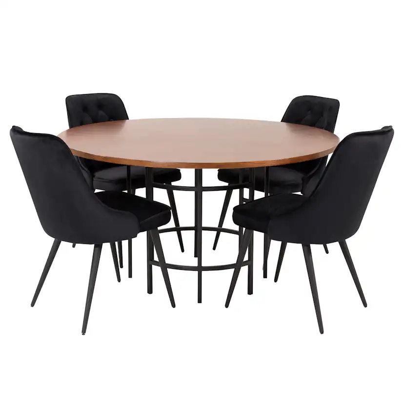 Matgrupp furniture/fashion Copenhagen med 4 Vera Stolar