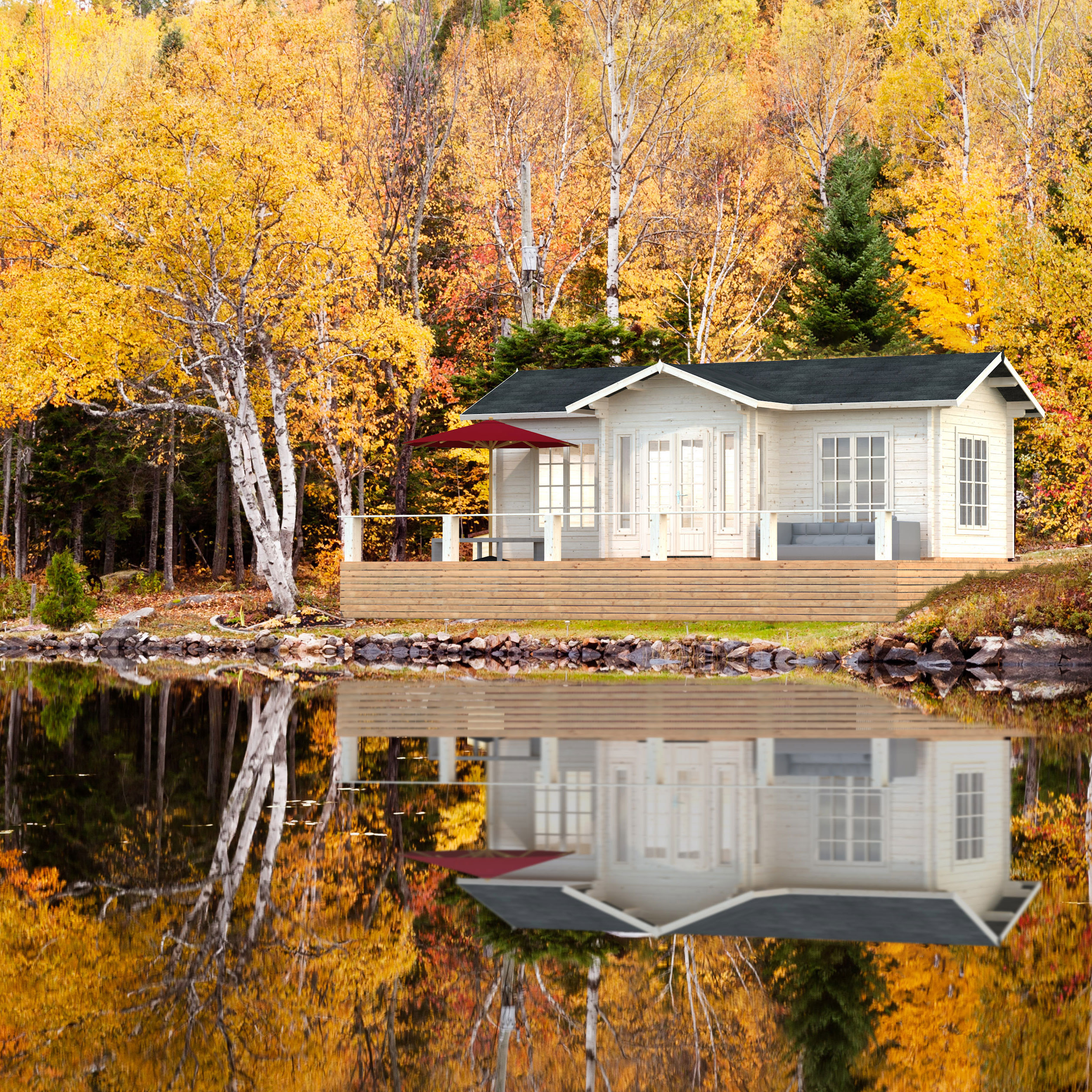 Stuga Palmako Anna 29,2 m2