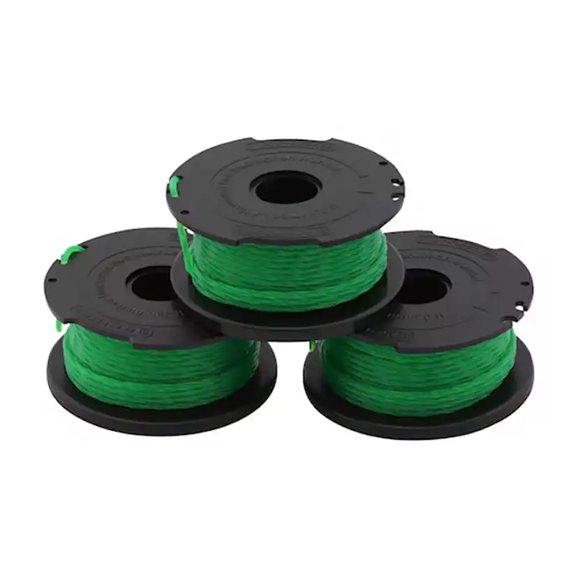 Trimmertråd Black & Decker A6486 3-Pack
